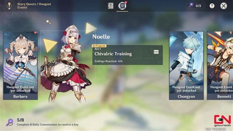 alluc noelle|Genshin Impact: Noelle Hangout Guide .